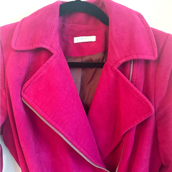 Fuchsia Pink Coat - Picture 5 of 14